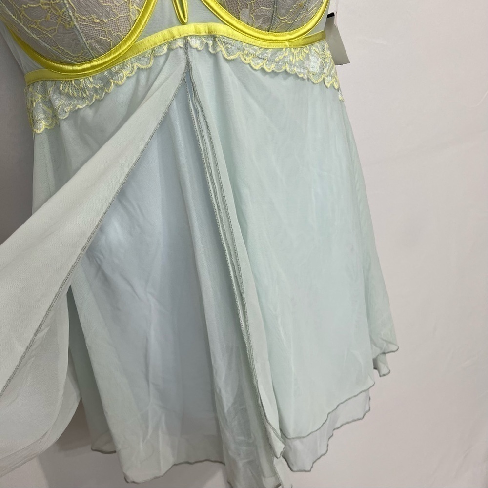 Auden mint and yellow nightie size Small - Picture 7 of 15